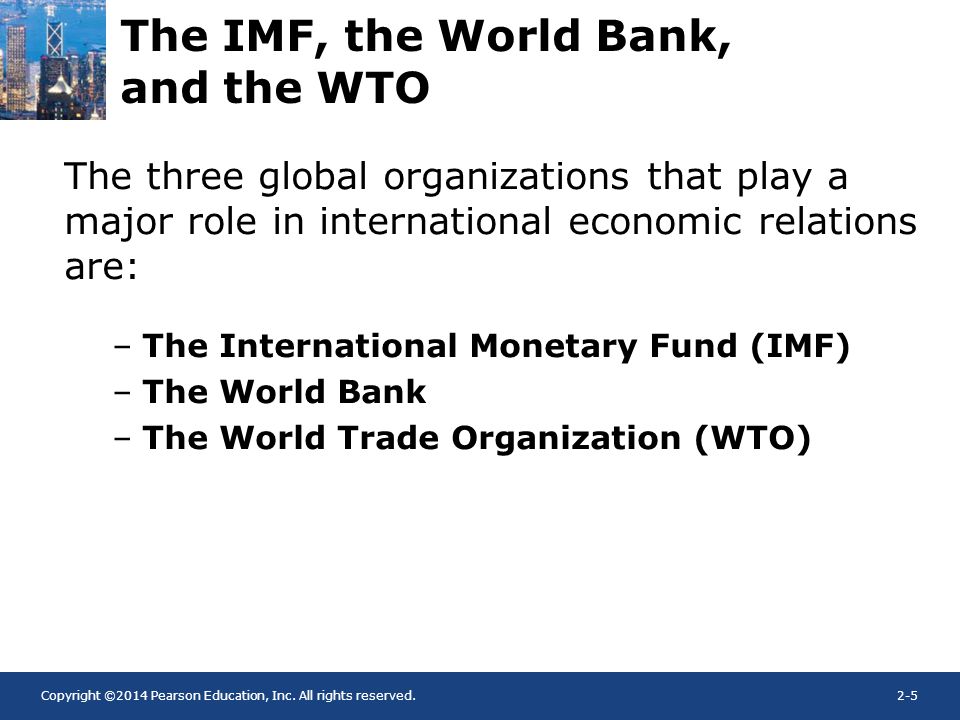 The imf,wto and world bank essay